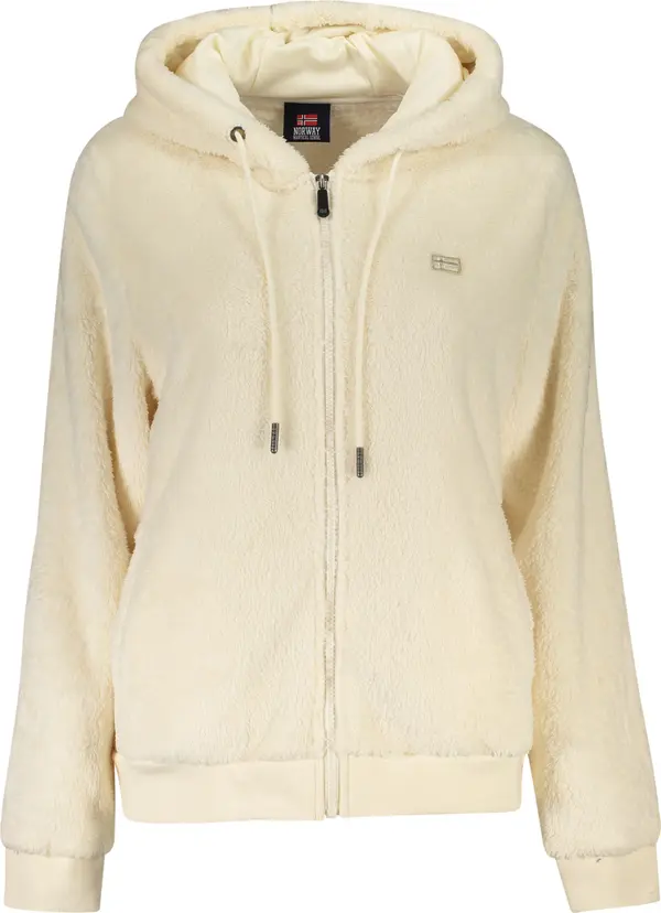 NORWAY 1963 Дамски суитшърт с качулка и цип