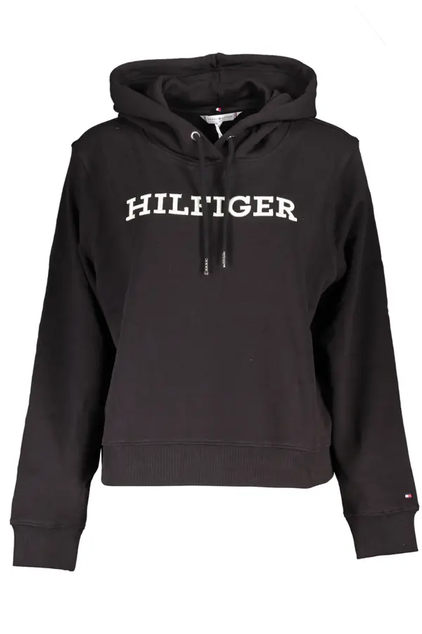 Tommy Hilfiger Дамски суитшърт Tommy Hilfiger черен