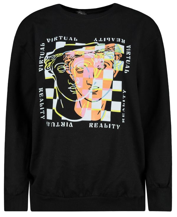Trendyol Дамски суитшърт Trendyol Printed