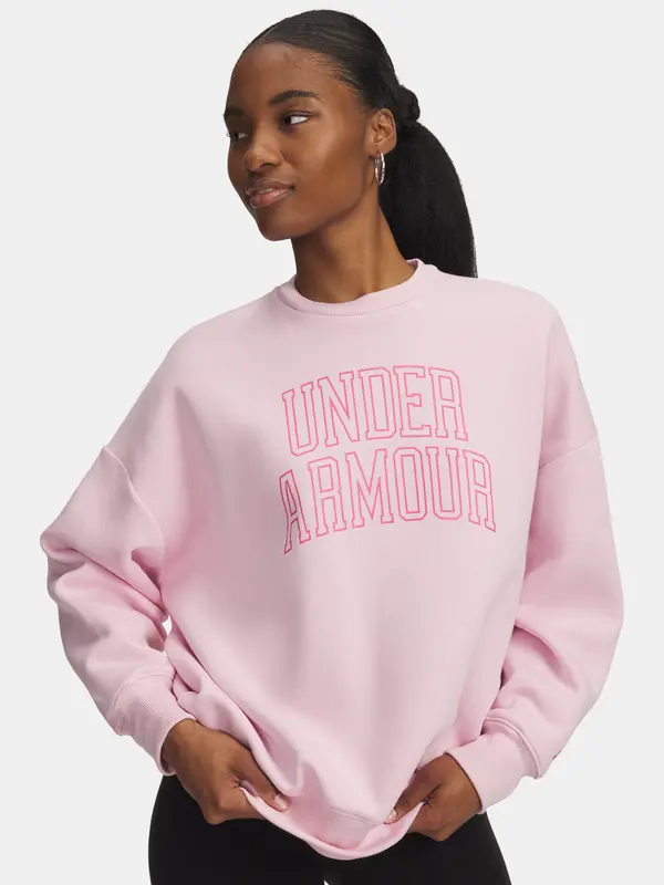 Under Armour Дамски суитшърт Under Armour Rival Flc OS Varsity Crew