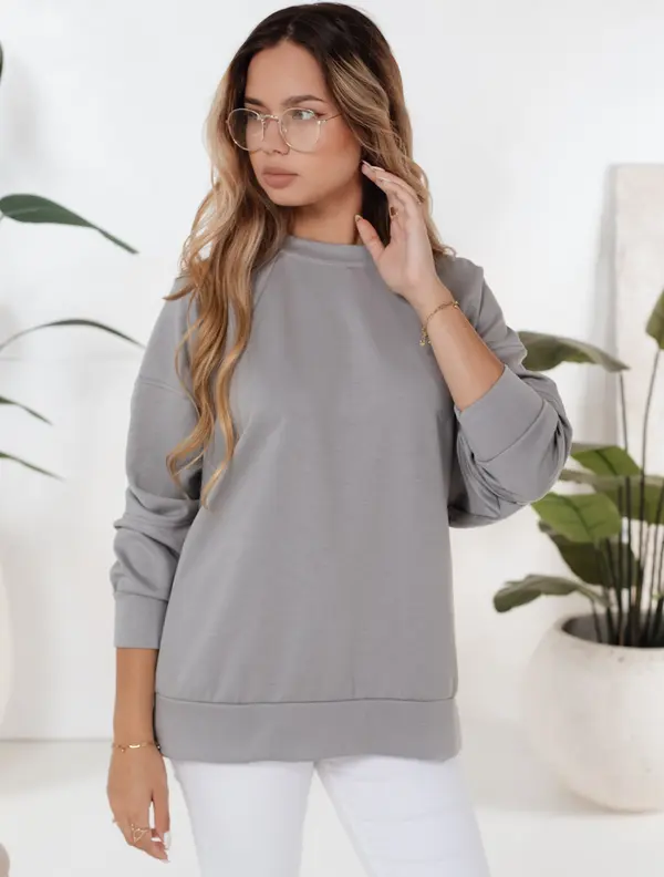 DStreet Дамски суитшърт UZORI сив