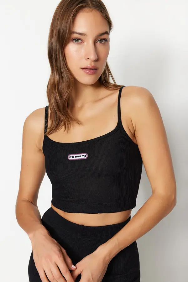 Trendyol Дамски топ Trendyol Crop
