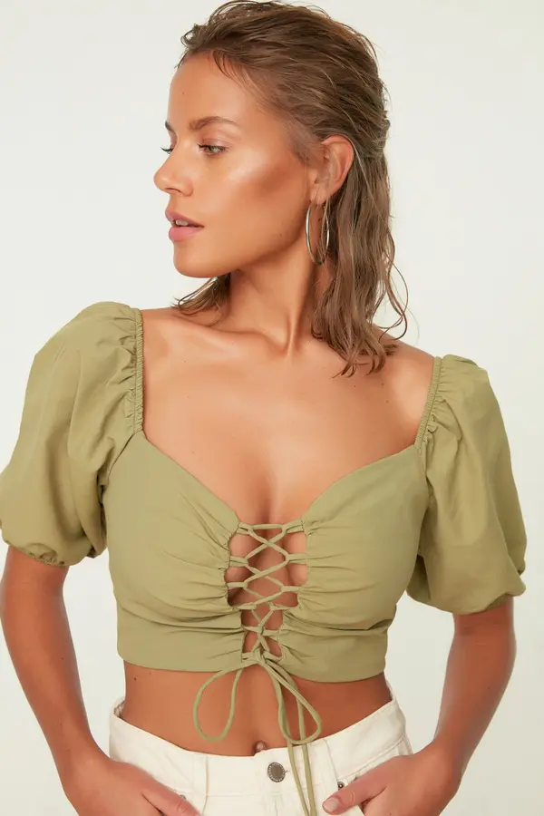 Trendyol Дамски топ Trendyol