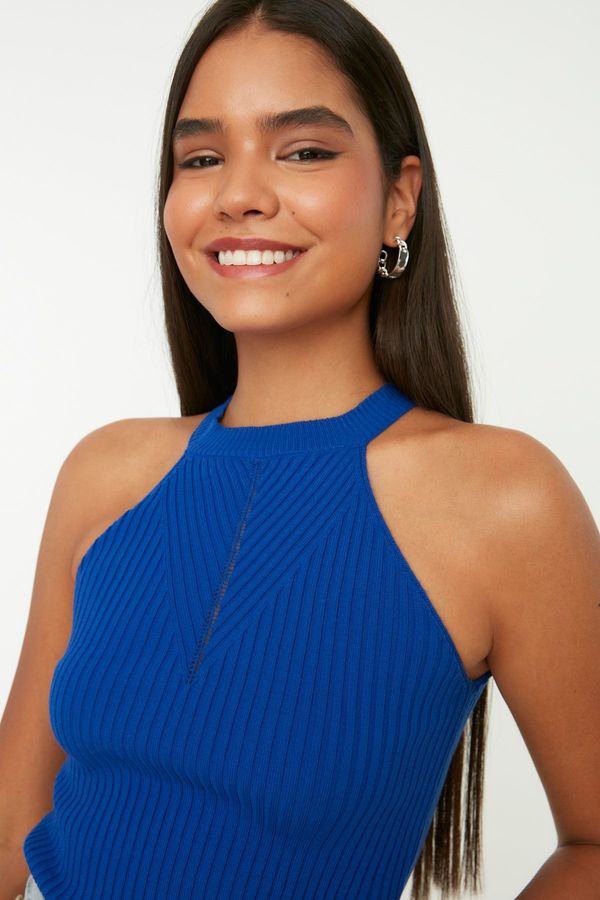 Trendyol Дамски топ  Trendyol Mesh detailed