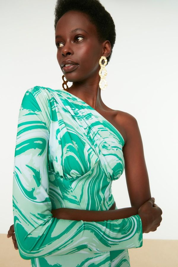 Trendyol Дамски топ Trendyol Single sleeve