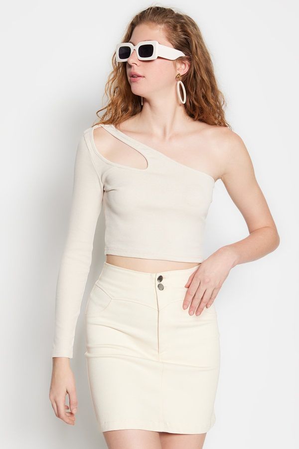 Trendyol Дамски топ. Trendyol Stone