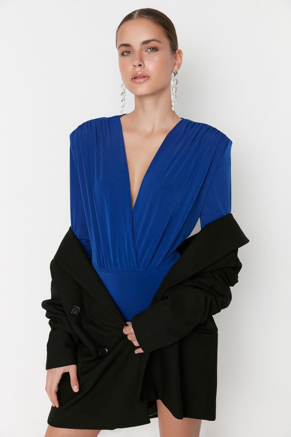 Trendyol Дамски топ. Trendyol TPRAW22BD0161/Black