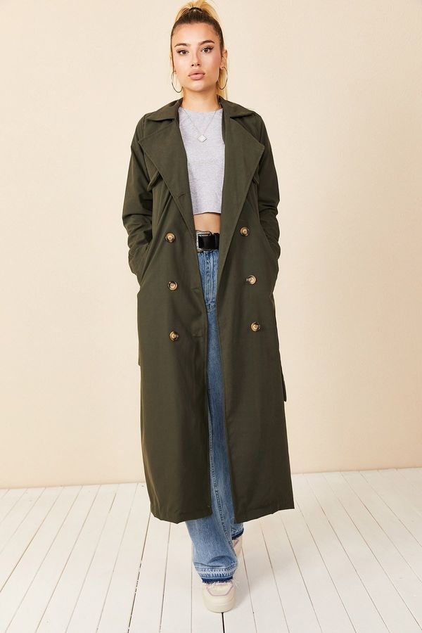 HAKKE Дамски тренчкот HAKKE