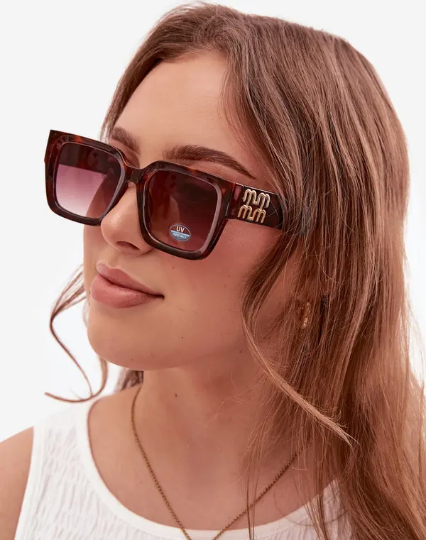 Boto Дамски тъмнокафяви слънчеви очила Boto