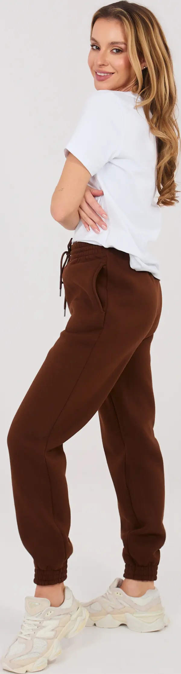 Calimera Дамски тъмнокафяви спортни панталони