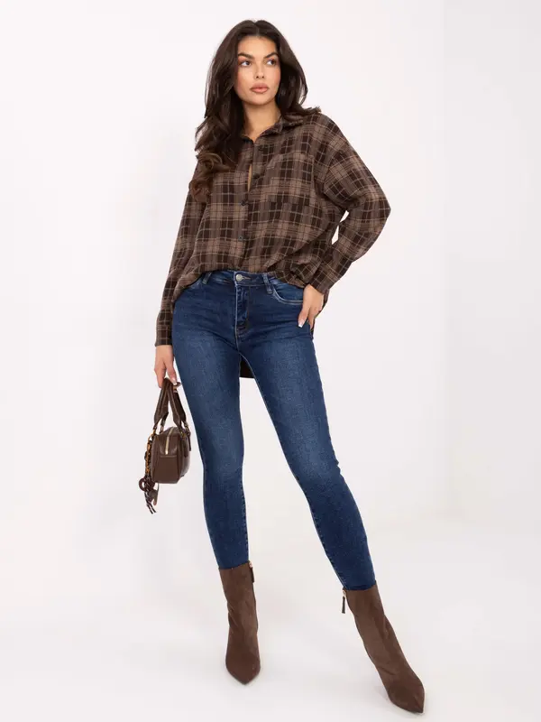 Factory Price Дамски тъмносини дънки