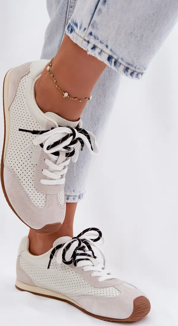 BIG STAR SHOES Дамски велурени маратонки Big Star