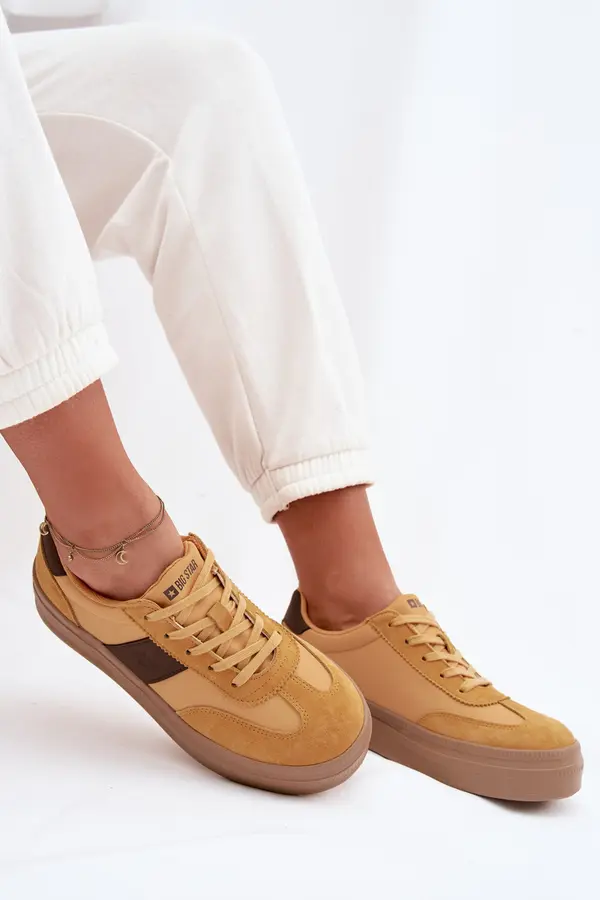 BIG STAR SHOES Дамски велурени маратонки Big Star