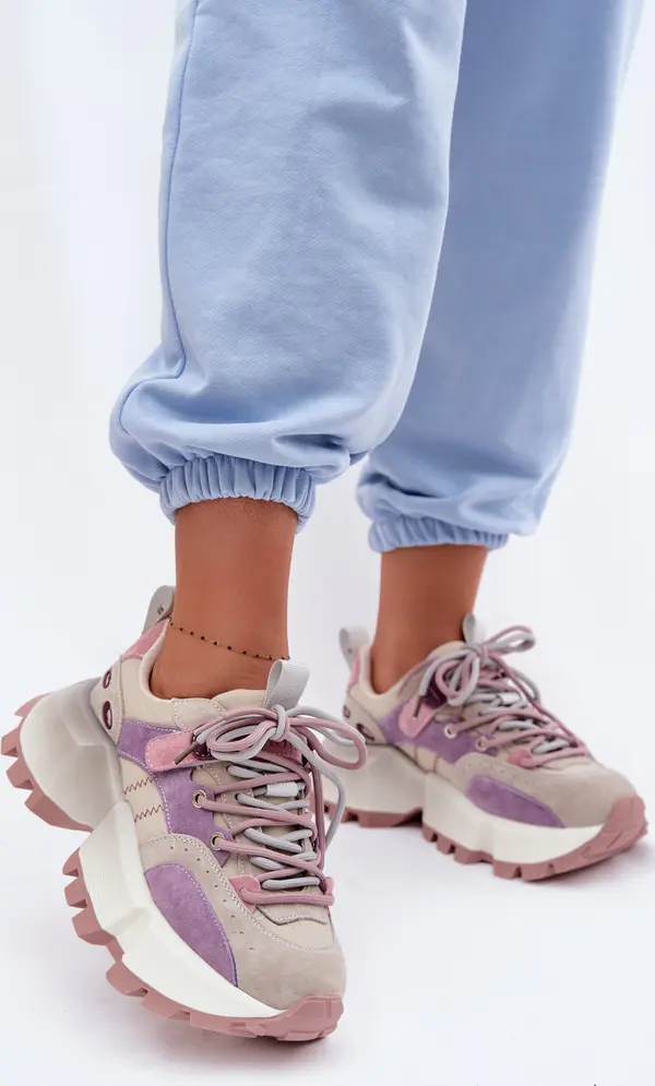 GOE Дамски велурени маратонки GOE