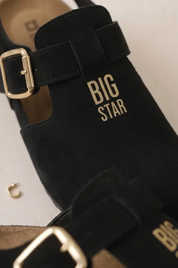 BIG STAR SHOES Дамски велурени сандали Big Star