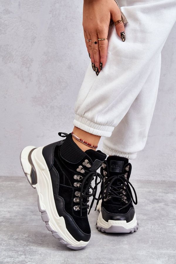 GOE Дамски високи спортни обувки GOE