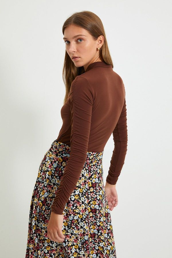 Trendyol Дамско боди  Trendyol Ruffly