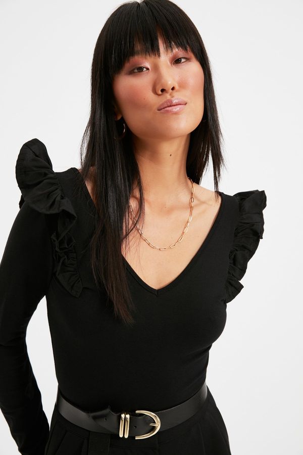 Trendyol Дамско боди Trendyol Stud