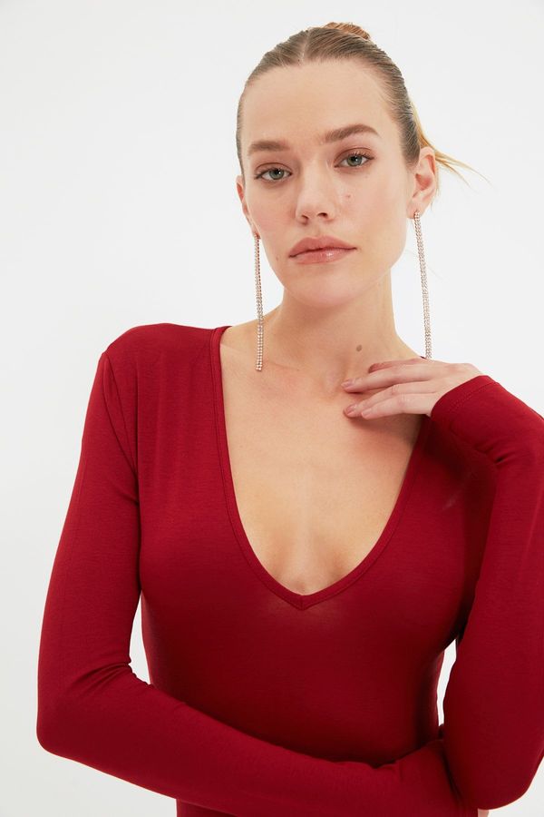 Trendyol Дамско боди. Trendyol Deep