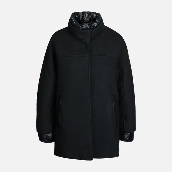 GEOX Дамско черно палто Geox Kleopy