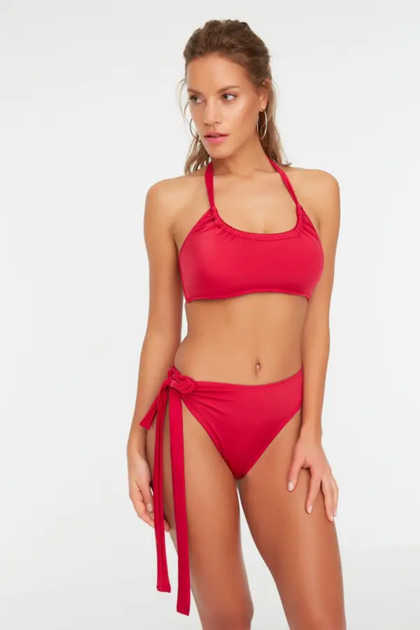 Trendyol Дамско долнище на бански  Trendyol High waist