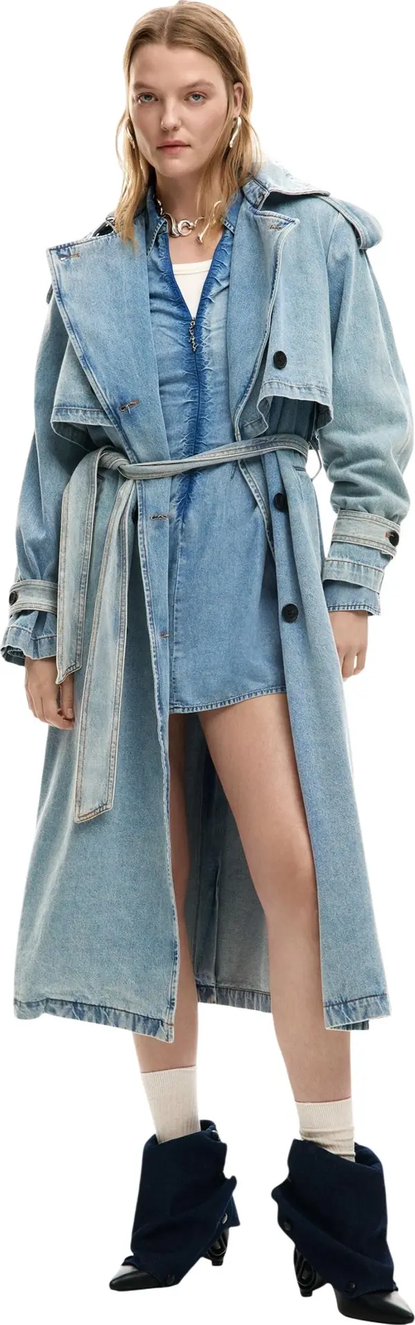 DESIGUAL Дамско дънково яке Desigual