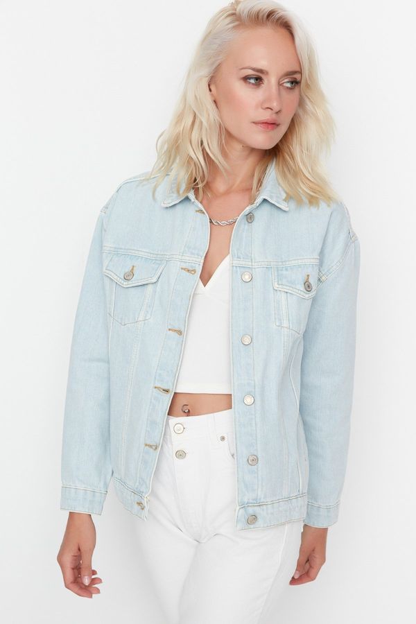 Trendyol Дамско дънково яке  Trendyol Nacy