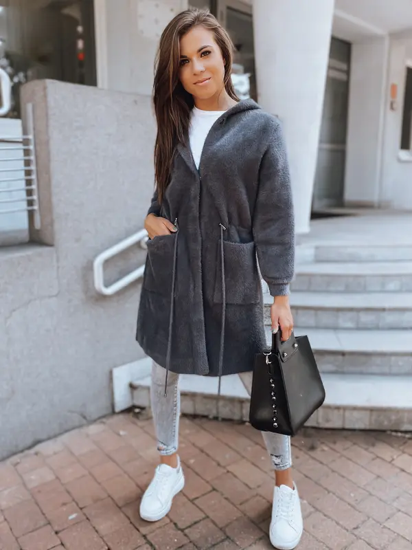 DStreet Дамско палто DStreet Gray