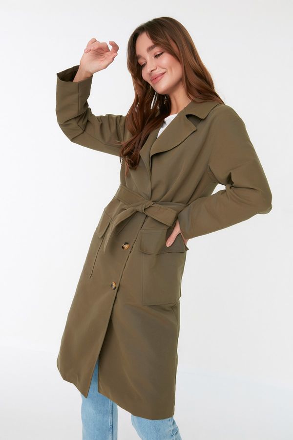 Trendyol Дамско палто Trendyol Classic