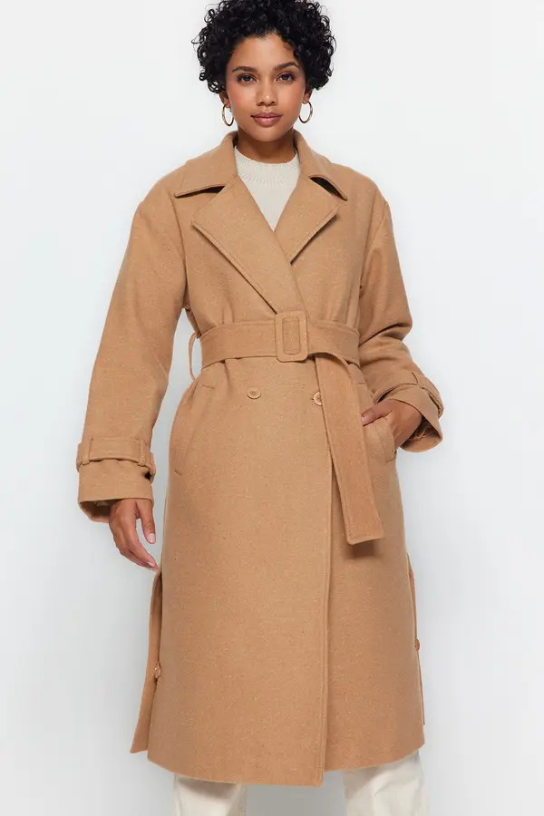 Trendyol Дамско палто  Trendyol Oversize