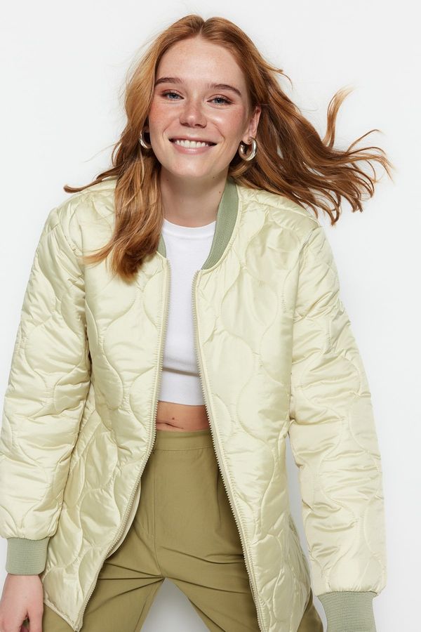 Trendyol Дамско палто Trendyol TWOAW23MO00242/Black