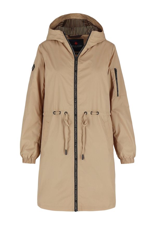 Volcano Дамско палто Volcano Volcano_Coat_J-Pepe_L22239-S23_Beige