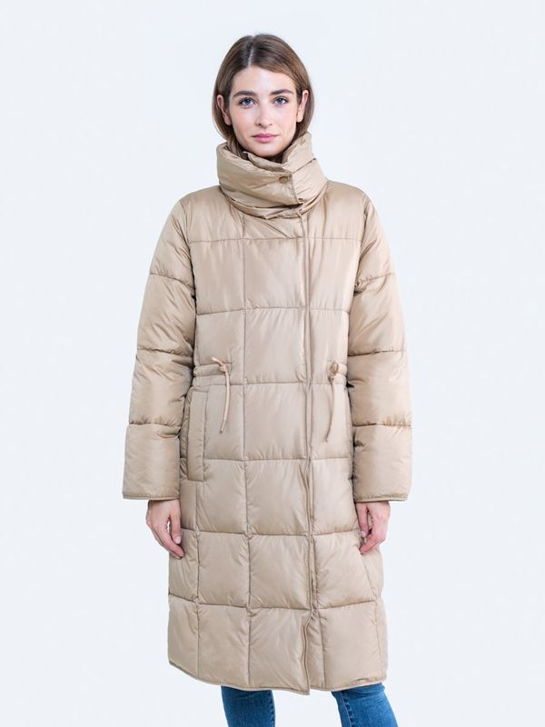 Big Star Дамско палто. Big Star Beige