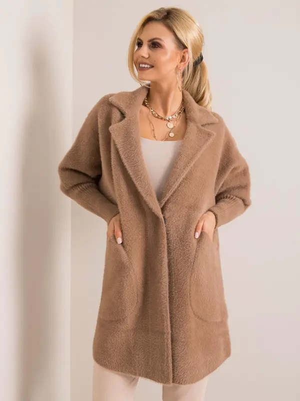 Factory Price Дамско палто. Fashionhunters Beige
