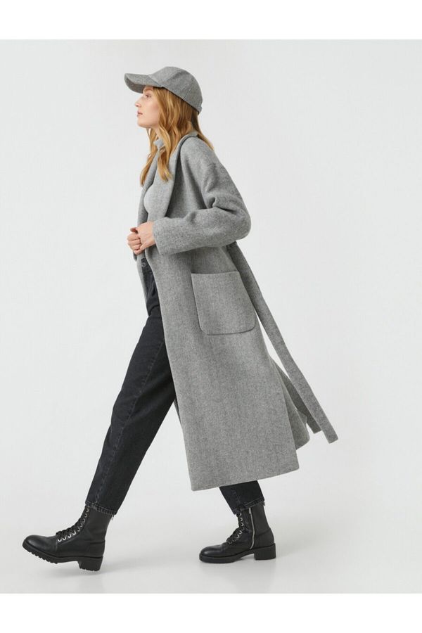 Koton Дамско палто. Koton Belted