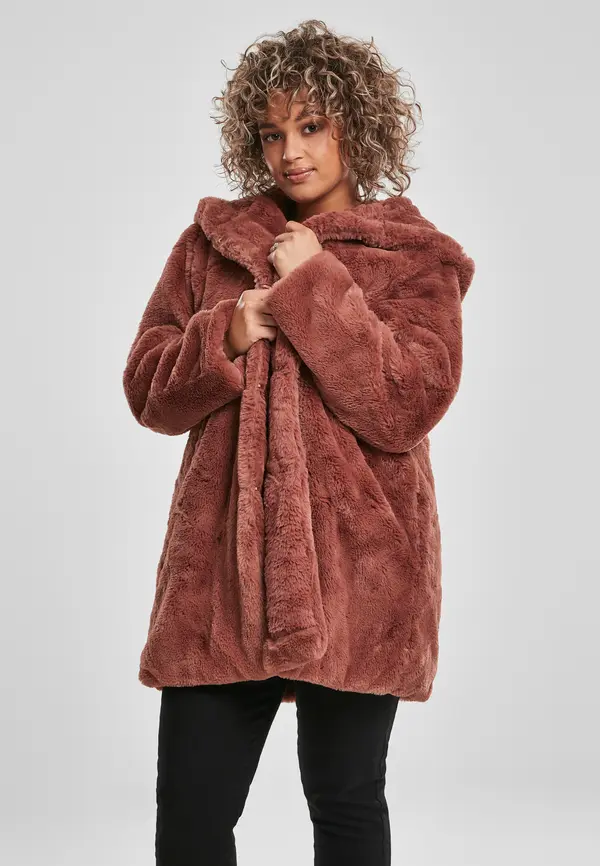 Urban Classics Дамско палто. Urban Classics Teddy