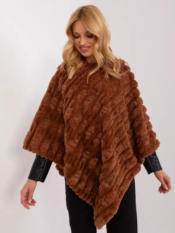 Wool Fashion Italia Дамско пончо Wool Fashion Italia