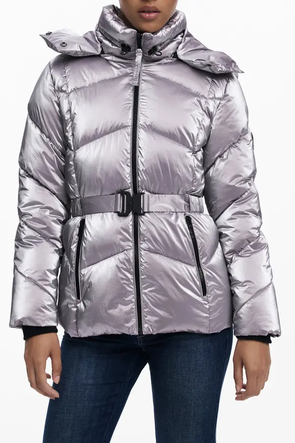 DESIGUAL Дамско розово зимно яке Desigual
