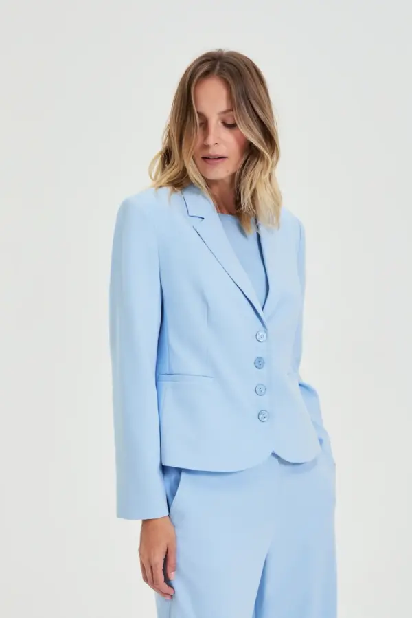 Marisse Дамско сако Marisse L-MR-4919 светло синьо