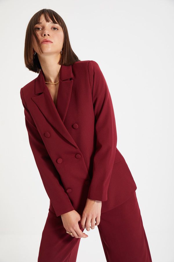 Trendyol Дамско сако Trendyol Button detailed