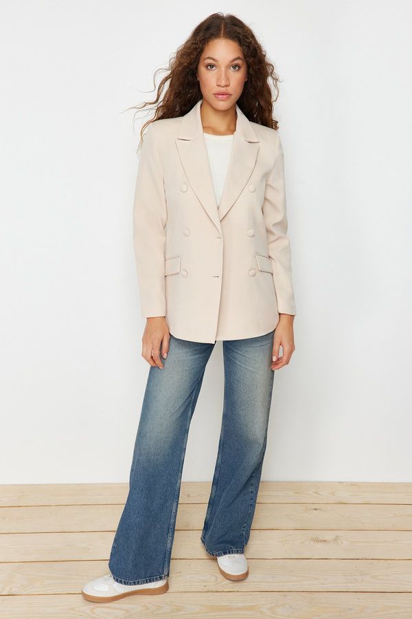 Trendyol Дамско сако Trendyol Button detailed