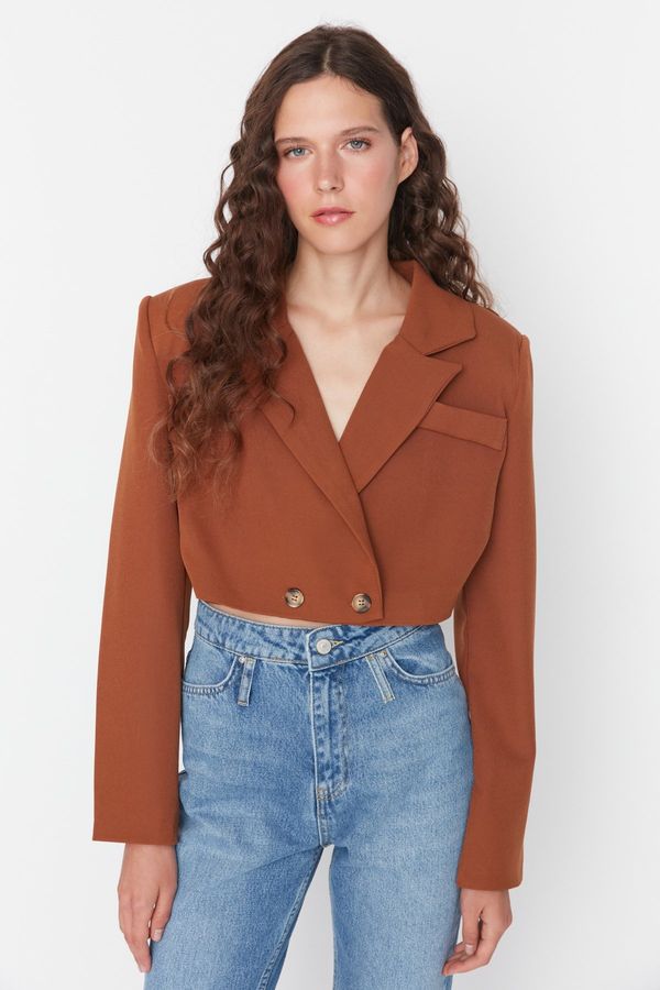Trendyol Дамско сако Trendyol Classic