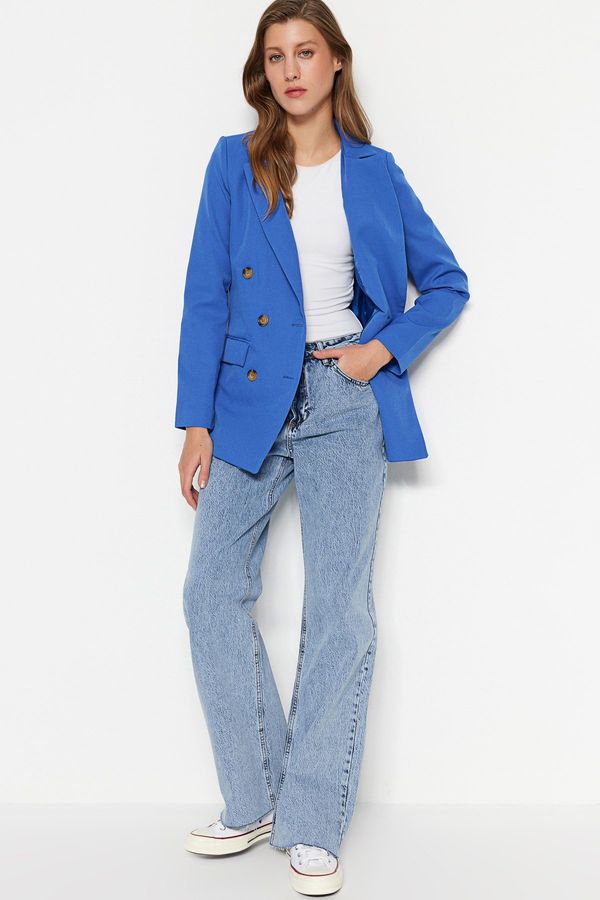 Trendyol Дамско сако Trendyol TWOSS21CE0012/ORANGE