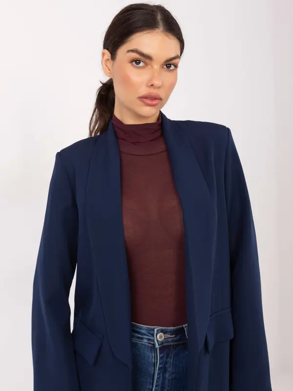 Italy Moda Дамско синьо сако