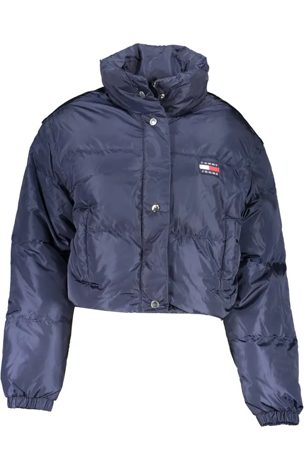 Tommy Hilfiger Дамско синьо ватирано яке Tommy Hilfiger