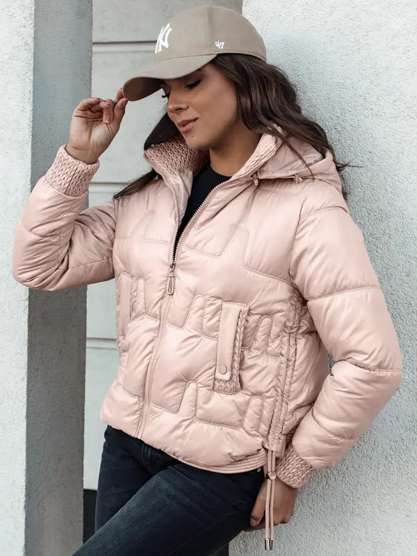 DStreet Дамско ватирано яке FASHWARM с качулка