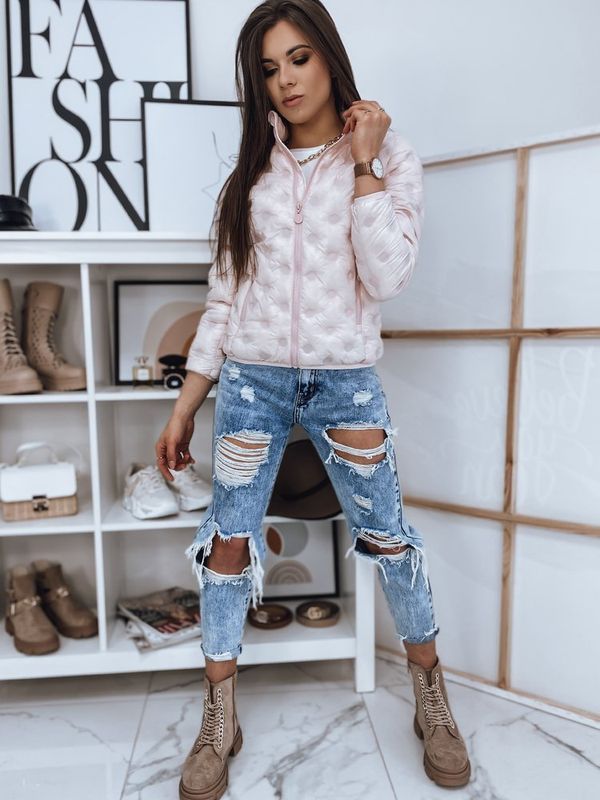 DStreet Дамско ватирано яке GEO - розово