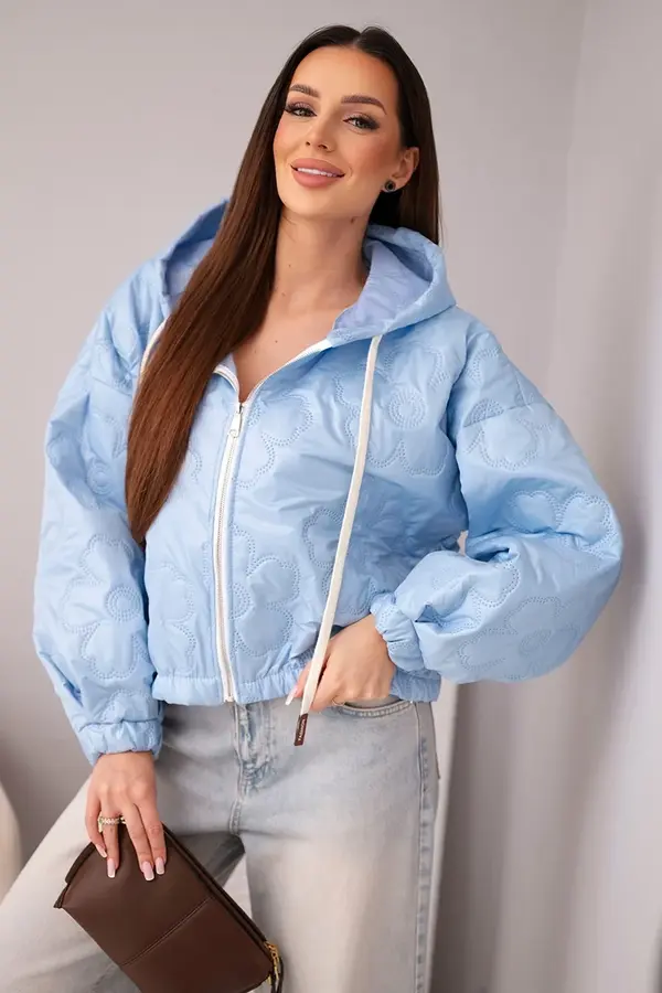 Kesi Włoski Дамско ватирано яке с качулка Kesi