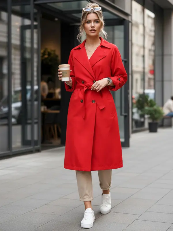 DStreet Дамско яке BINCIA бяло