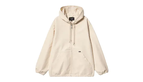Carhartt Wip Дамско яке Carhartt WIP W' Madock, кремаво